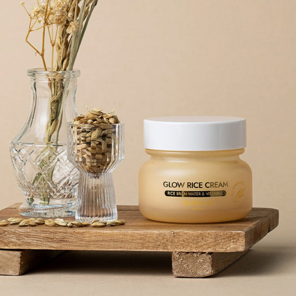 MULDREAM Glow Rice Cream Rice Water & Vitamin C 60ml disponible sur Ma petite Coree, ton Eshop 100% K-beauty en direct de Seoul