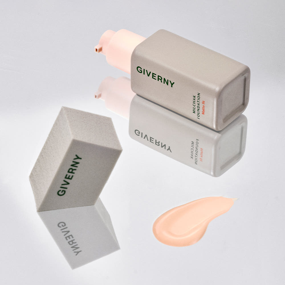 GIVERNY Milchak Foundation Matte Fit 30ml