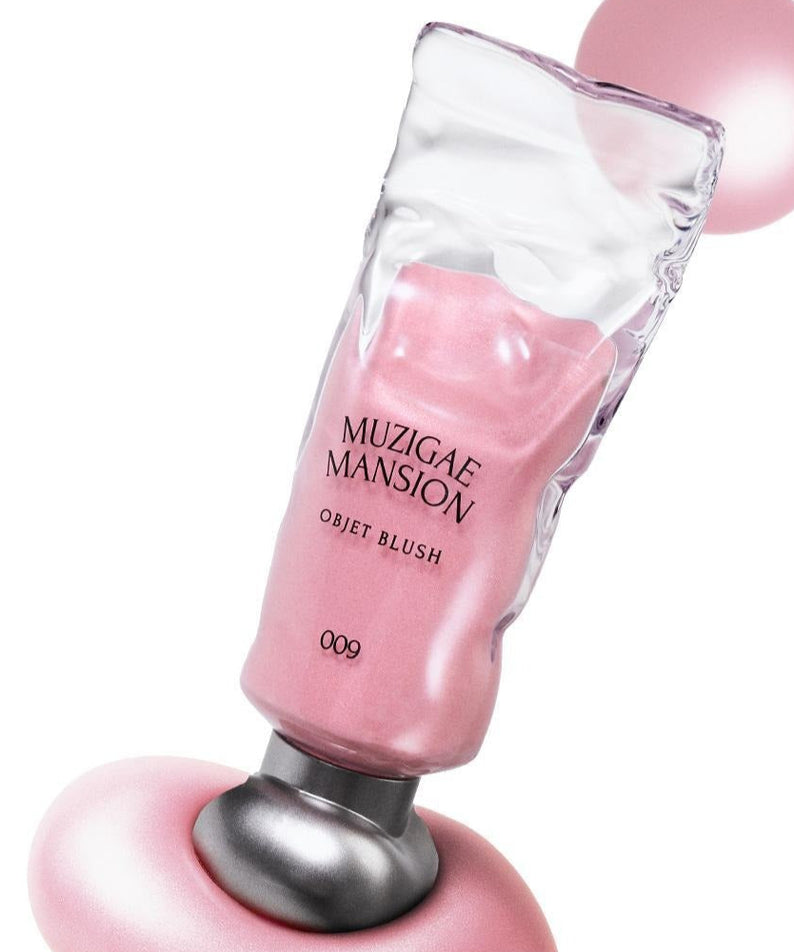 MUZIGAE MANSION Object Blush 5ml, blush élégant pour une touche de couleur subtile et raffinée.