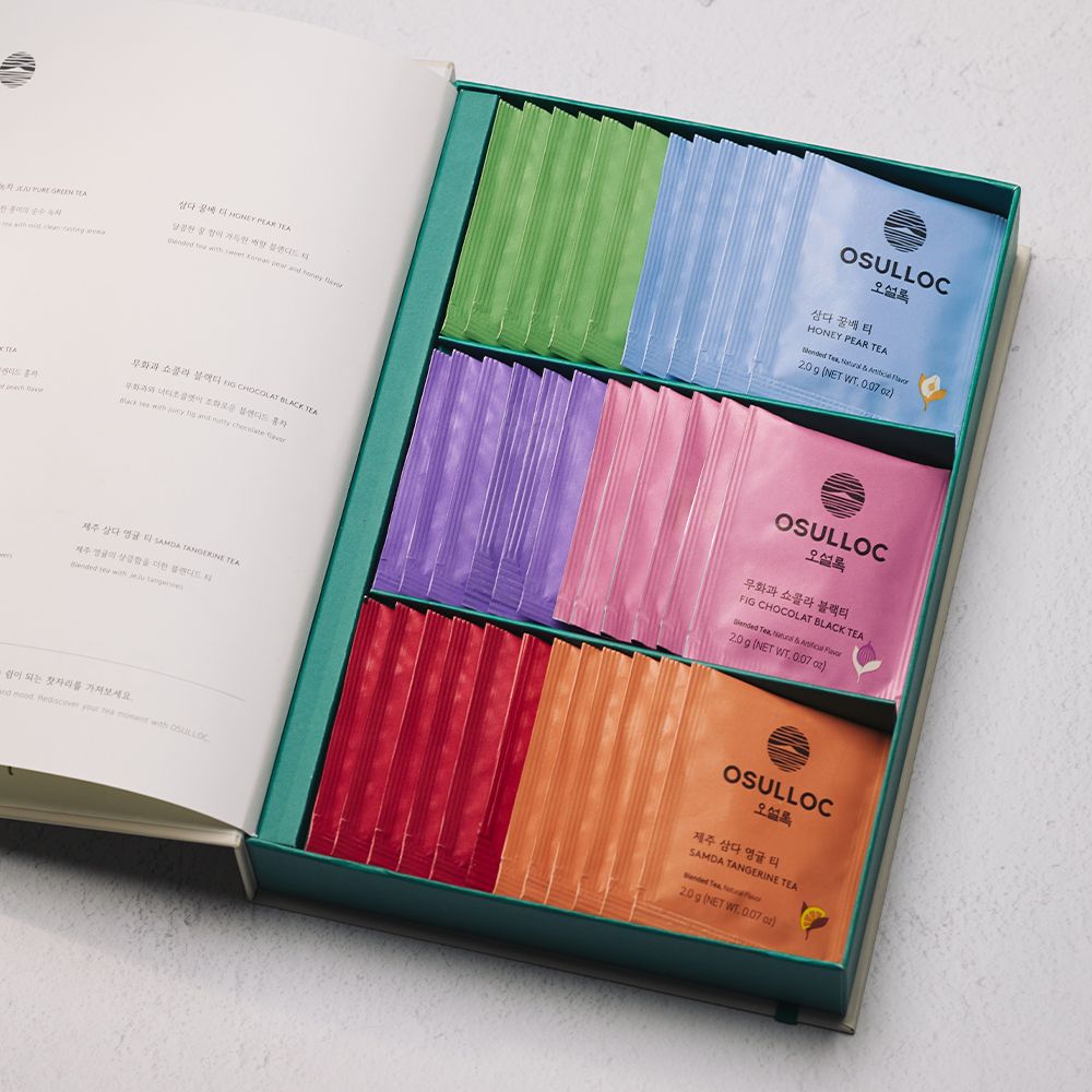 Osulloc Tea Variation O Gift Set (6 Types x 6 Packs)