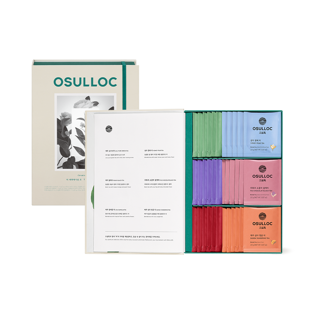 Osulloc Tea Variation O Gift Set (6 Types x 6 Packs)
