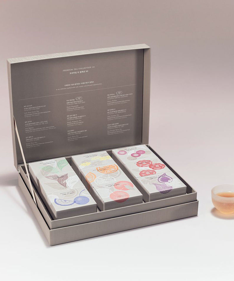 OSULLOC Premium Tea Collection 9 Types, 90 Packs