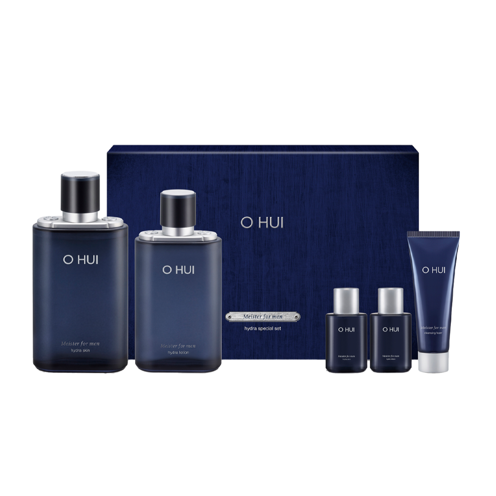 OHUI Meister For Men Hydra Set (Moisturizer, Lotion Cleansing Foam)