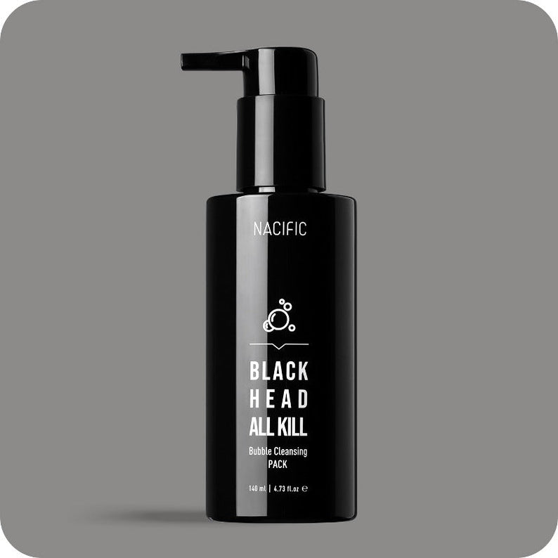 NACIFIC Black Head All Kill Bubble Cleansing Pack 140ml disponible sur Ma petite Coree, ton Eshop 100% K-beauty en direct de Seoul