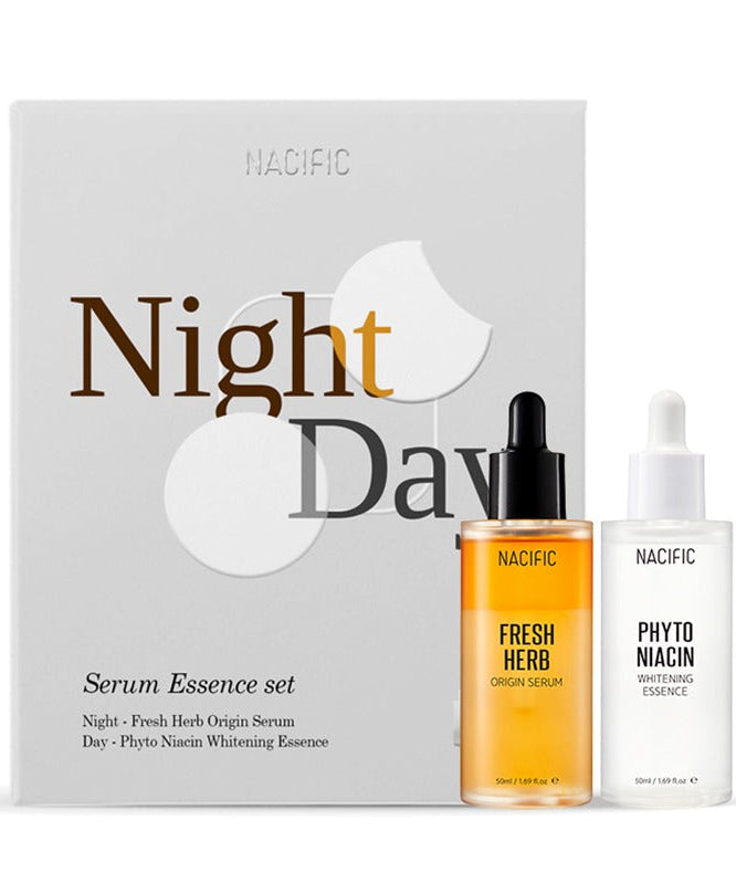 NACIFIC Night And Day Set (Serum+Essence) disponible sur Ma petite Coree, ton Eshop 100% K-beauty en direct de Seoul