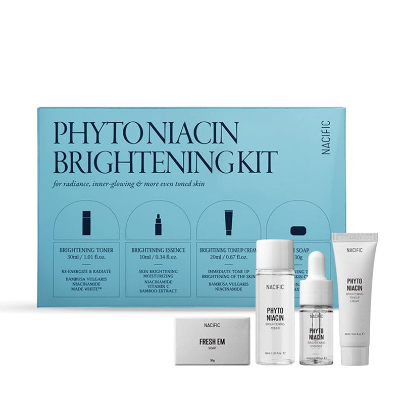 NACIFIC Phyto Niacin Brightening Kit (Soap+Toner+Essence+Cream) disponible sur Ma petite Coree, ton Eshop 100% K-beauty en direct de Seoul