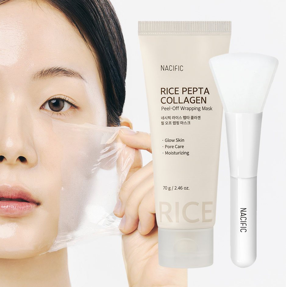NACIFIC Rice Pepta Collagen Peel Off Wrapping Mask 70g