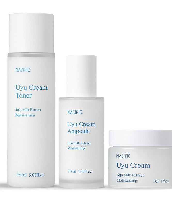 NACIFIC Uyu Cream Set Of 3 (Cream+Ampoule+Toner) disponible sur Ma petite Coree, ton Eshop 100% K-beauty en direct de Seoul