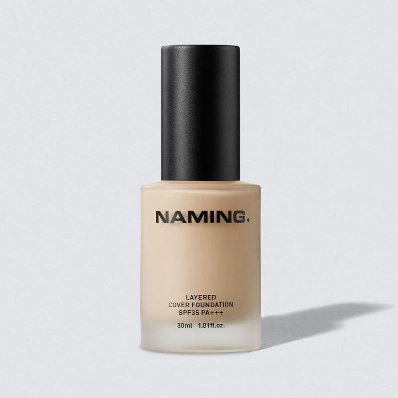 NAMING Layered Cover Foundation 30ml disponible sur Ma petite Coree, ton Eshop 100% K-beauty en direct de Seoul
