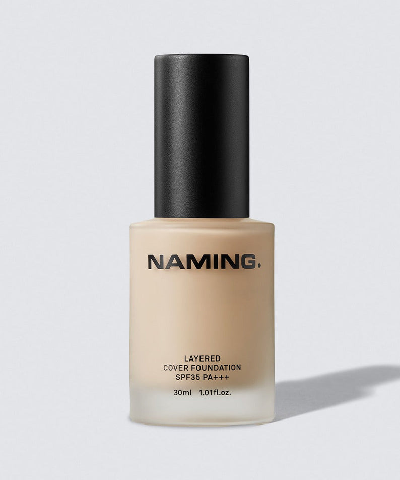 NAMING Layered Cover Foundation 30ml disponible sur Ma petite Coree, ton Eshop 100% K-beauty en direct de Seoul