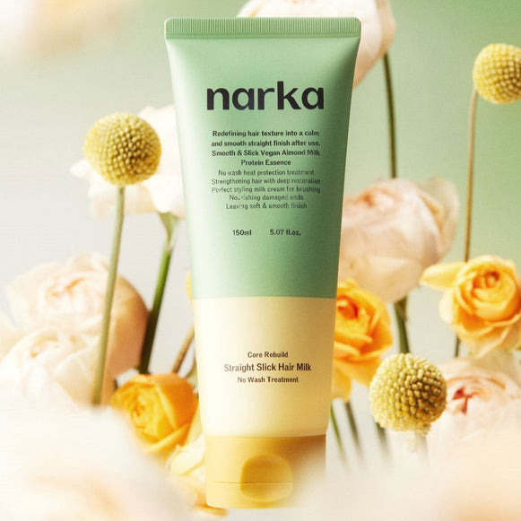 NARKA Straight Slick Hair Milk No Wash Treatment 150ml disponible sur Ma petite Coree, ton Eshop 100% K-beauty en direct de Seoul