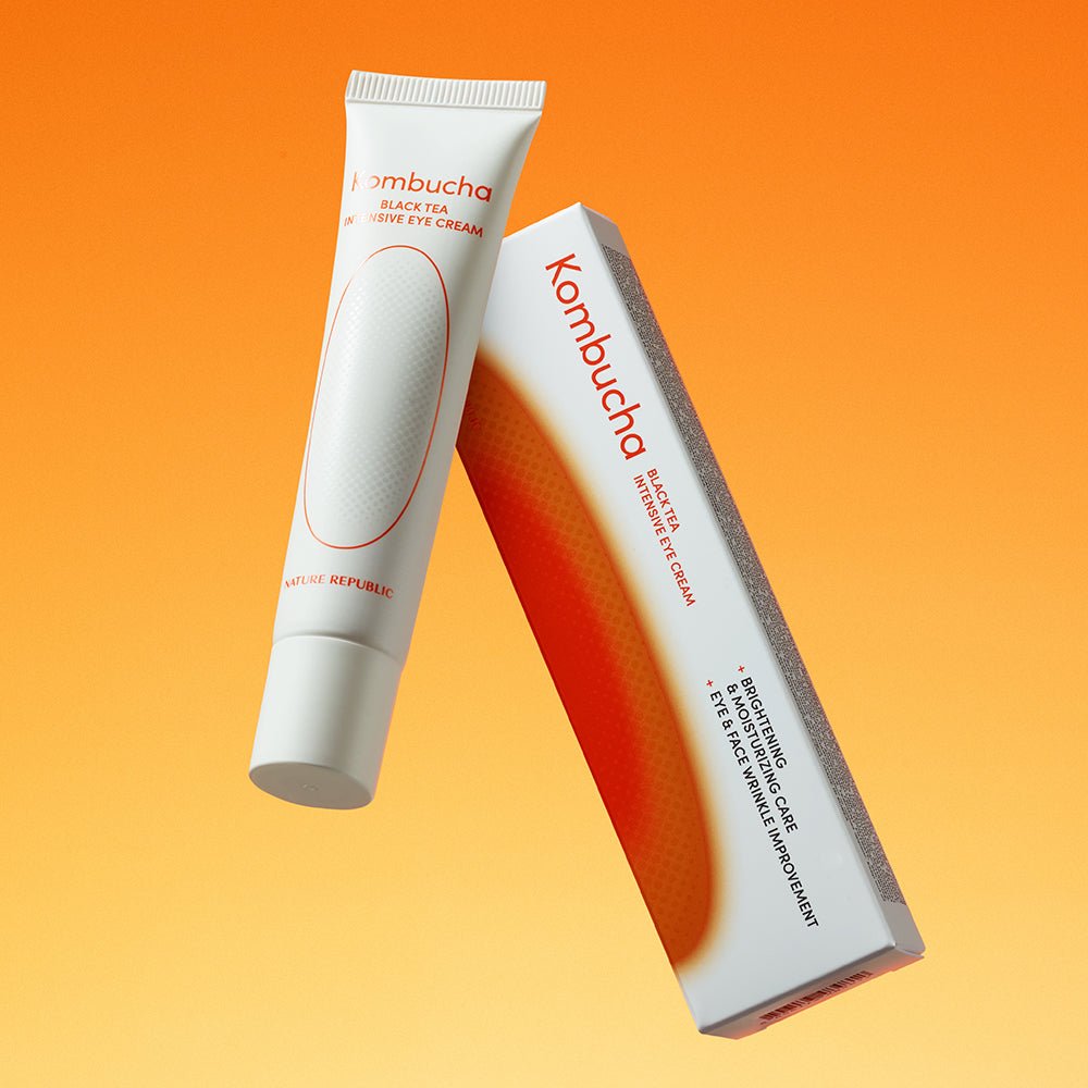 NATURE REPUBLIC Kombucha Black Tea Eye Cream 30ml disponible sur Ma petite Coree, ton Eshop 100% K-beauty en direct de Seoul