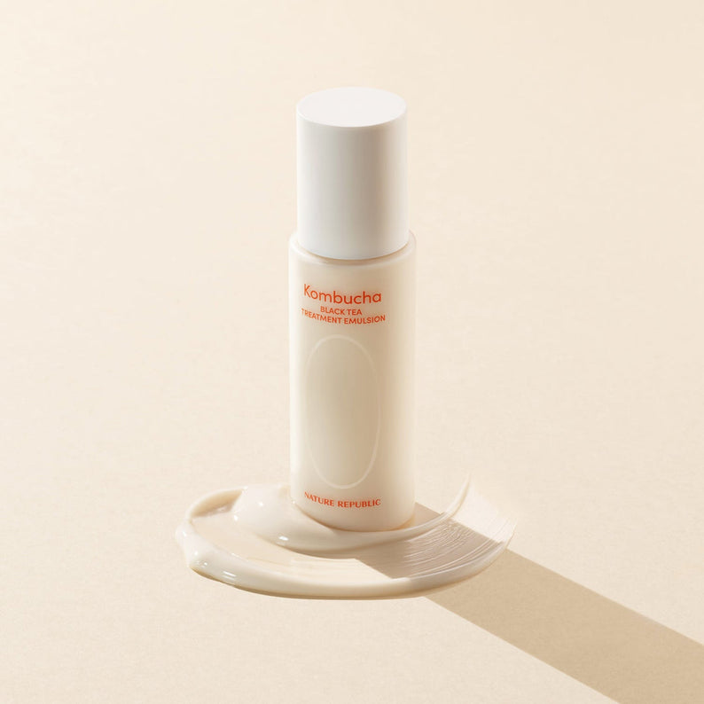 NATURE REPUBLIC Kombucha Black Tea Treatment Emulsion 130ml disponible sur Ma petite Coree, ton Eshop 100% K-beauty en direct de Seoul