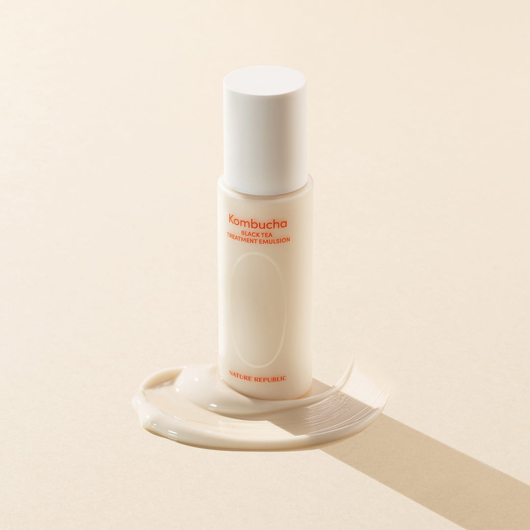 NATURE REPUBLIC Kombucha Black Tea Treatment Emulsion 130ml disponible sur Ma petite Coree, ton Eshop 100% K-beauty en direct de Seoul