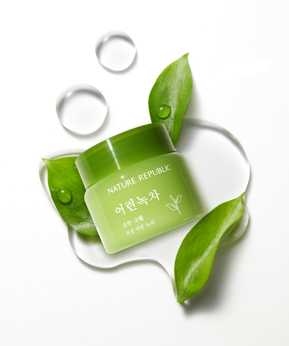 NATURE REPUBLIC Mild Green Tea Mild Cream 55ml disponible sur Ma petite Coree, ton Eshop 100% K-beauty en direct de Seoul