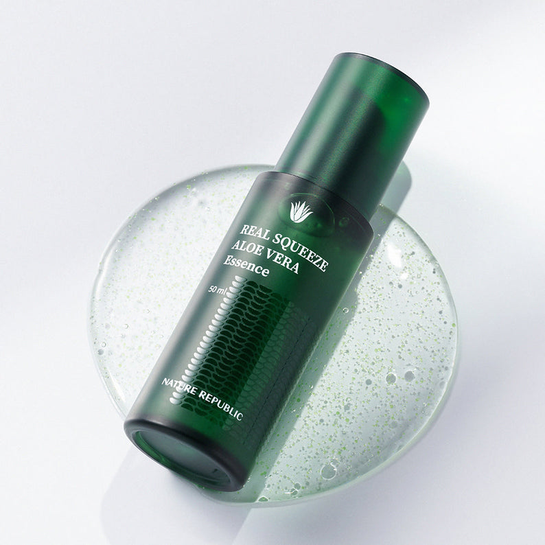 NATURE REPUBLIC Real Squeeze Aloe Vera Emulsion 130ml disponible sur Ma petite Coree, ton Eshop 100% K-beauty en direct de Seoul