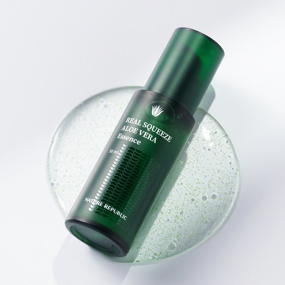 NATURE REPUBLIC Real Squeeze Aloe Vera Emulsion 130ml disponible sur Ma petite Coree, ton Eshop 100% K-beauty en direct de Seoul