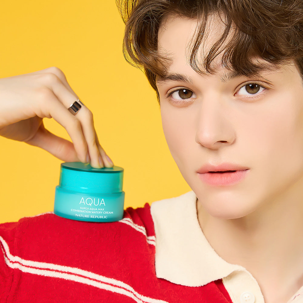 NATURE REPUBLIC Super Aqua Max Combination Moisture Cream 80ml disponible sur Ma petite Coree, ton Eshop 100% K-beauty en direct de Seoul