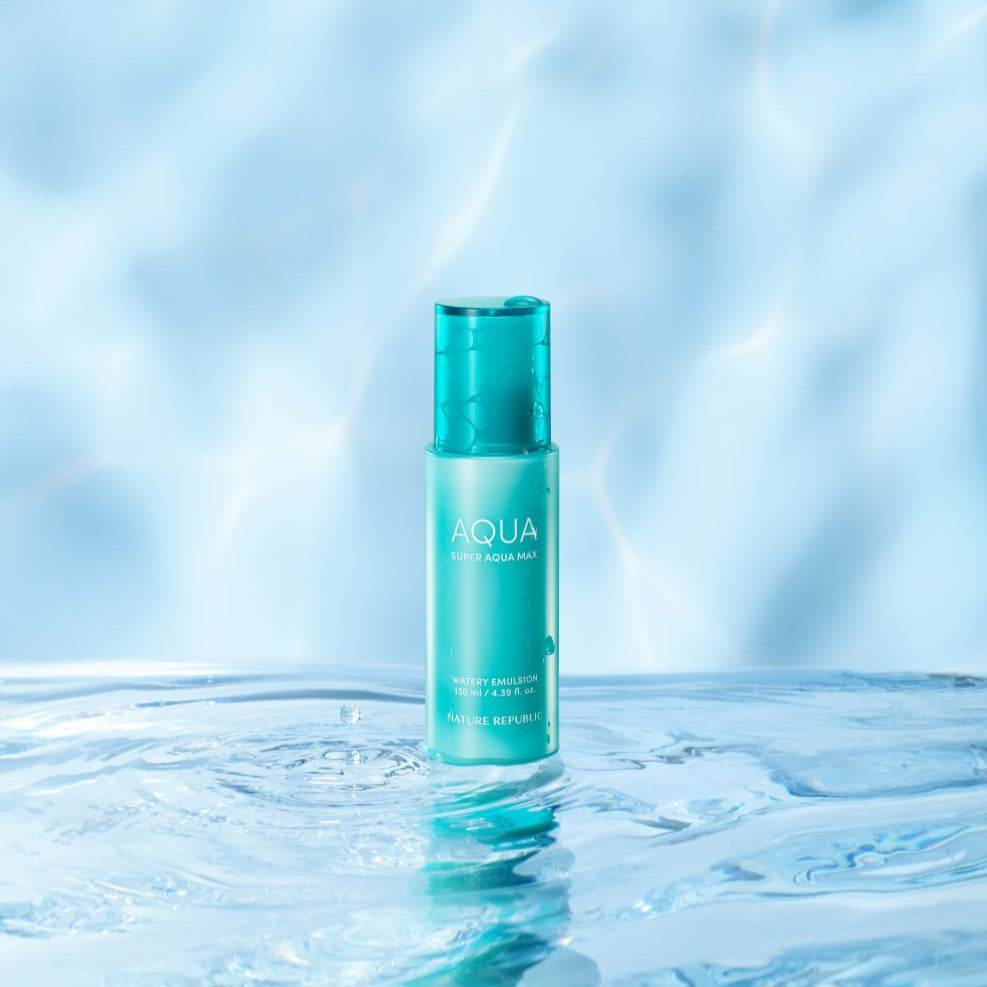 NATURE REPUBLIC Super Aqua Max Watery Emulsion 130ml disponible sur Ma petite Coree, ton Eshop 100% K-beauty en direct de Seoul