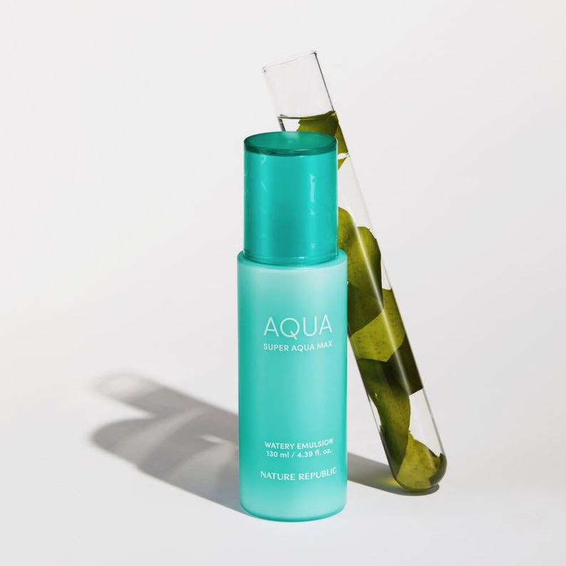 NATURE REPUBLIC Super Aqua Max Watery Emulsion 130ml disponible sur Ma petite Coree, ton Eshop 100% K-beauty en direct de Seoul