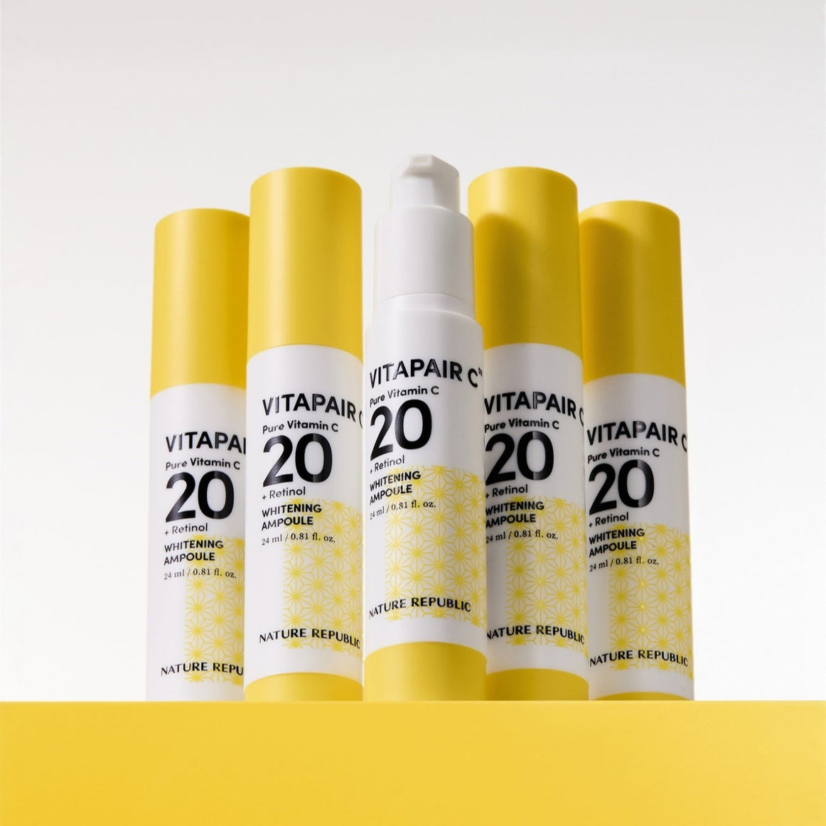 NATURE REPUBLIC Vitapair C Pure Vitamin C 20 Whitening Ampoule 24ml disponible sur Ma petite Coree, ton Eshop 100% K-beauty en direct de Seoul