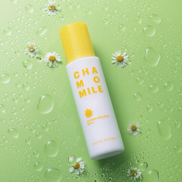 NATURE REPUBLIC Chamomile Calming Emulsion 160ml en stock sur Ma Petite Corée