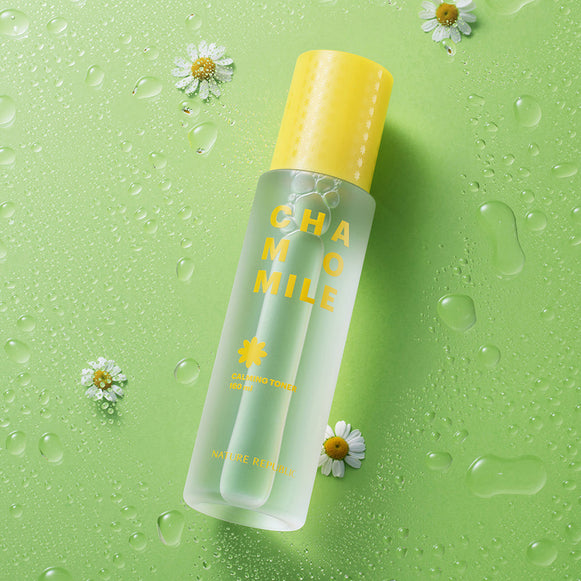 NATURE REPUBLIC Chamomile Calming Toner 160ml en stock sur Ma Petite Corée