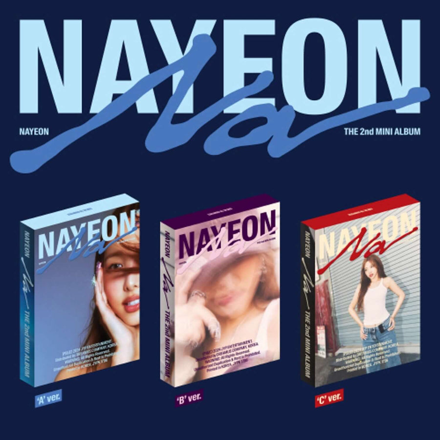 NAYEON - 2nd Album [NA] (A ver./B ver./C ver.)(Random 1 of 3) - Album Kpop