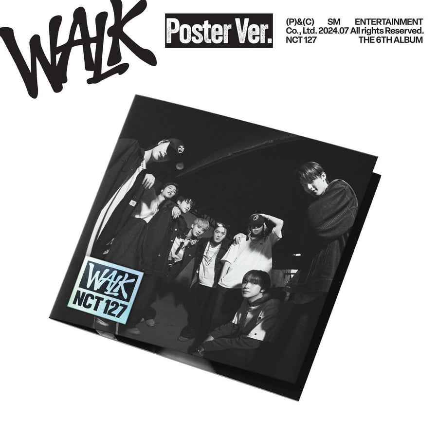 NCT 127 - 6th Album [WALK] (Poster Ver.) - Album Kpop