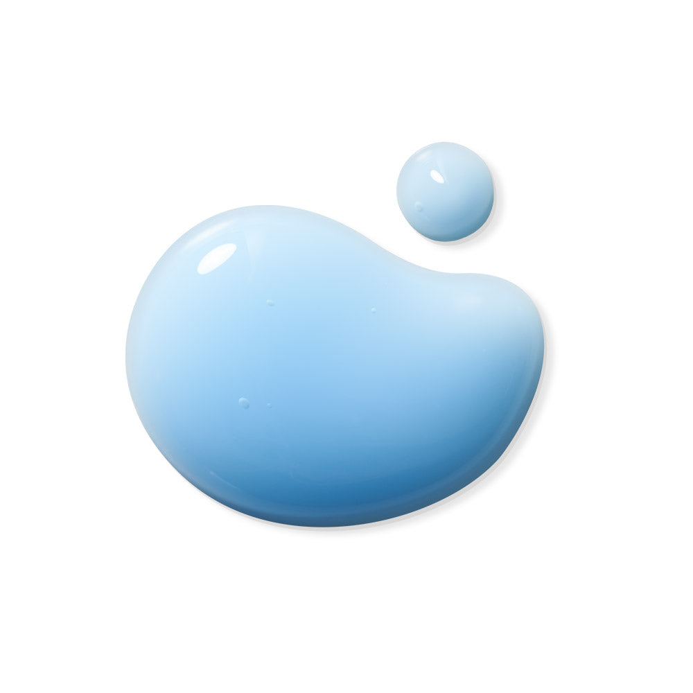 NEOGEN A Clear Serum 30ml, sérum visage bleu en gel sur fond blanc, marque NEOGEN, produit de soin déposé.