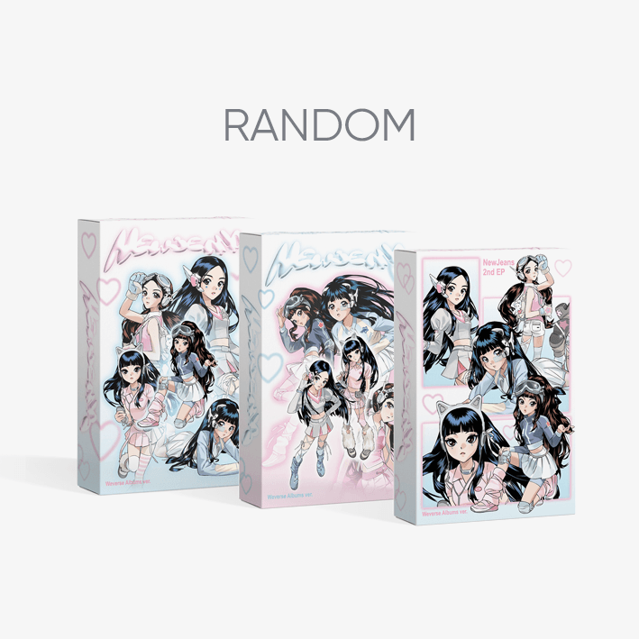 NEWJEANS 2nd EP 'Get Up' Weverse Albums ver. (Random)