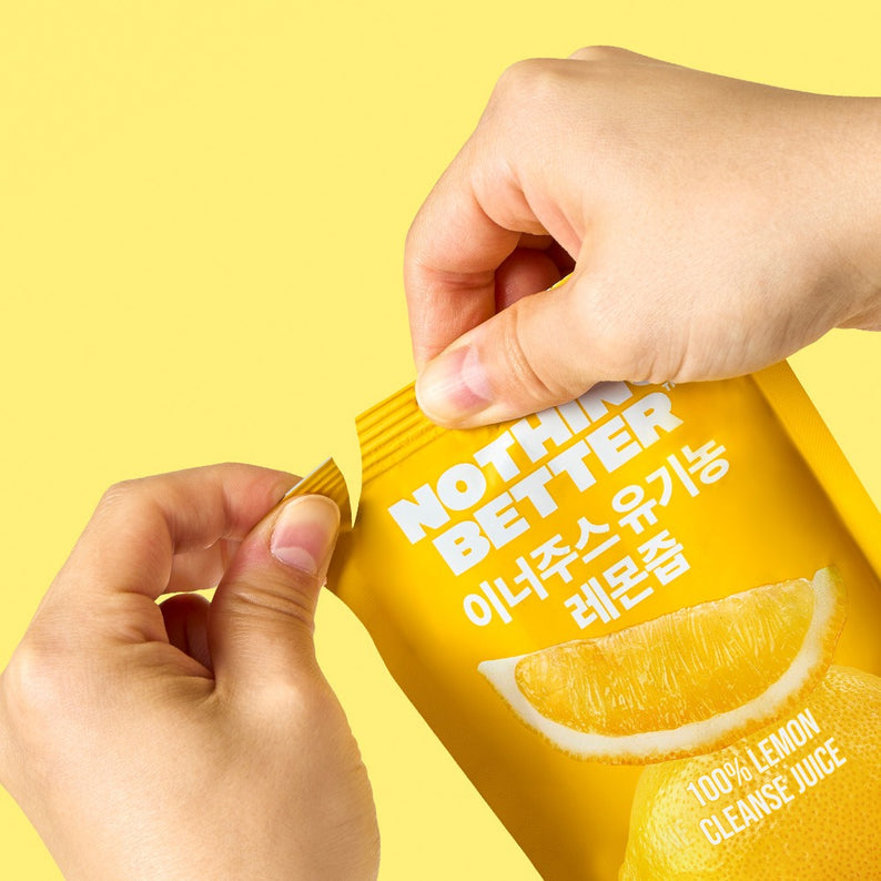 NOTHING BETTER Inner Juice 100% Lemon Cleanse Juice 100ml (X24)