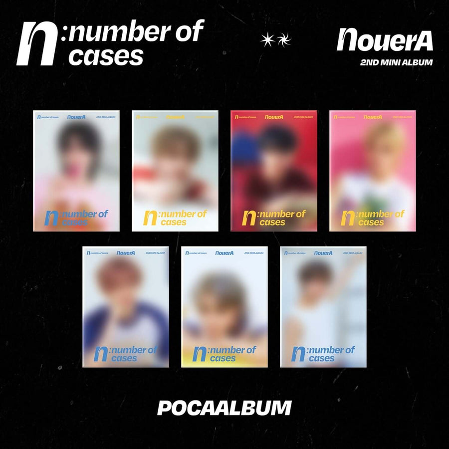 NOUERA - 2nd Album [n: number of cases] (POCA) (Random 1 of 7) - Album Kpop