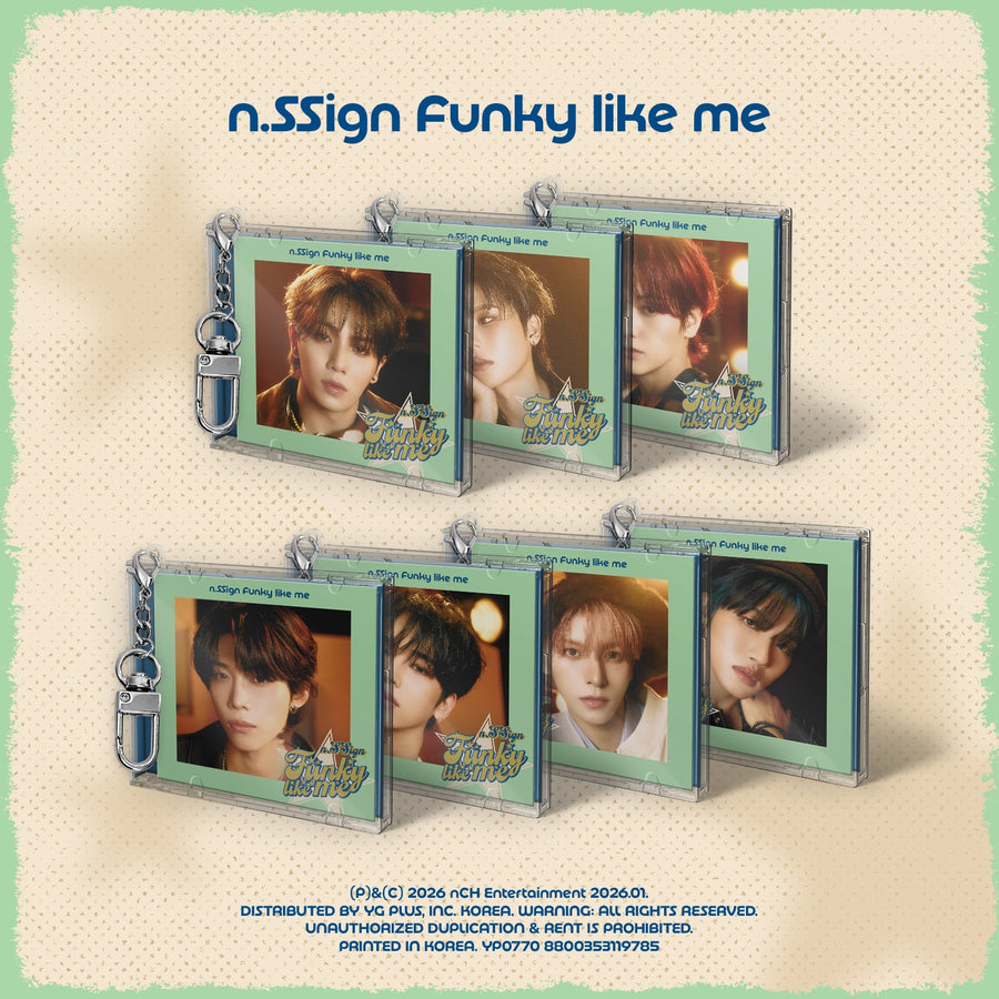 N.SSIGN - [Funky like me] (Mini Jewel ver.) (Random 1 of 7) - Album Kpop