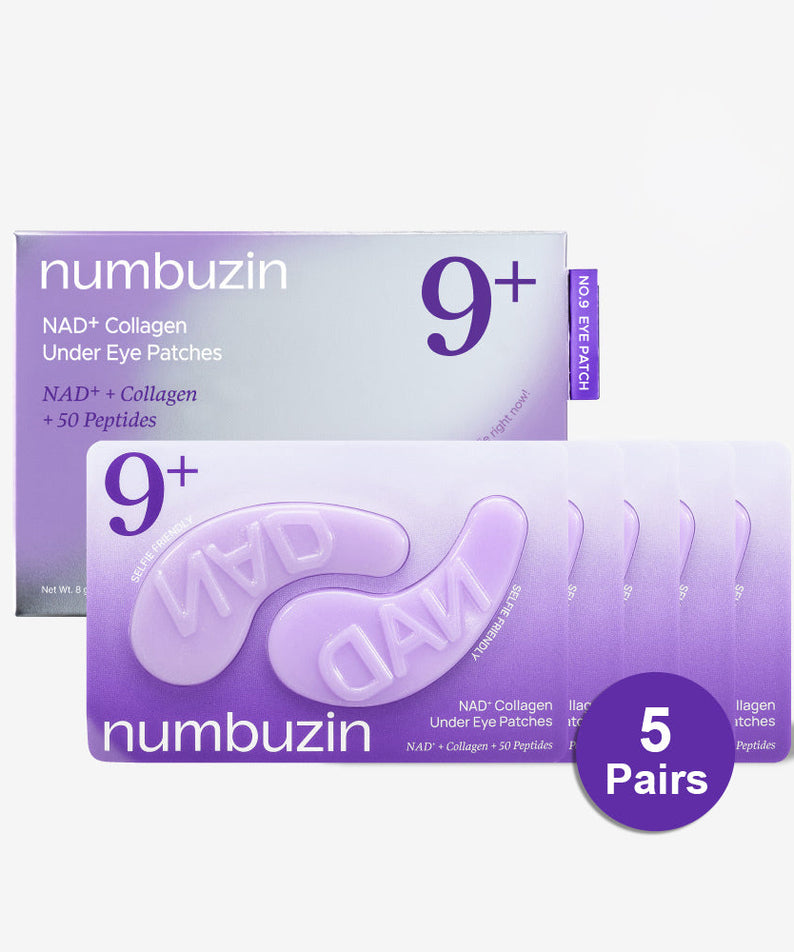 NUMBUZIN No. 9 NAD Collagen Overnight Selfie Patch de la marque NUMBUZIN, coffret et patchs pour le contour des yeux