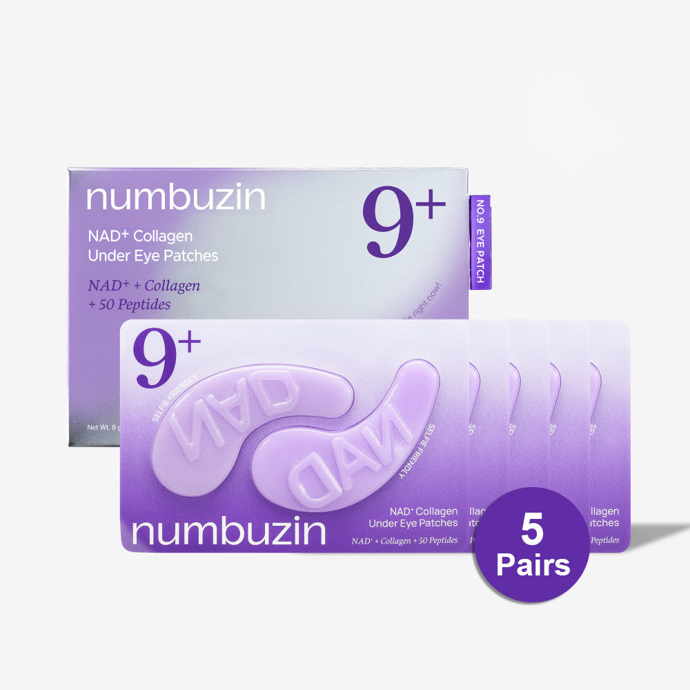 NUMBUZIN No. 9 NAD Collagen Overnight Selfie Patch de la marque NUMBUZIN, coffret et patchs pour le contour des yeux