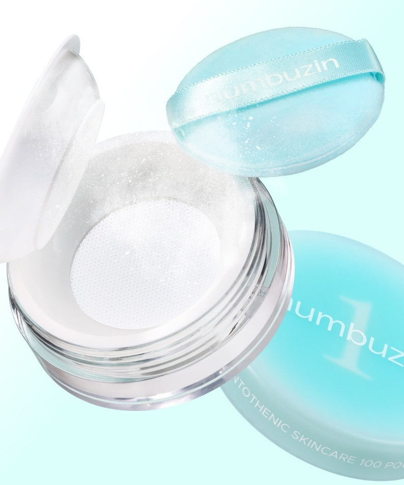 NUMBUZIN No.1 Pantothenic Acid Skincare 100 Blur Powder 7g de la marque NUMBUZIN, poudre floutante en visuel bleu