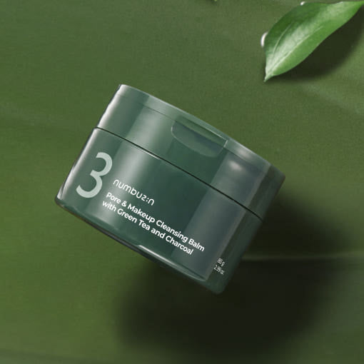 NUMBUZIN No.3 Green Tea Charcoal Pore Pack Cleansing Balm