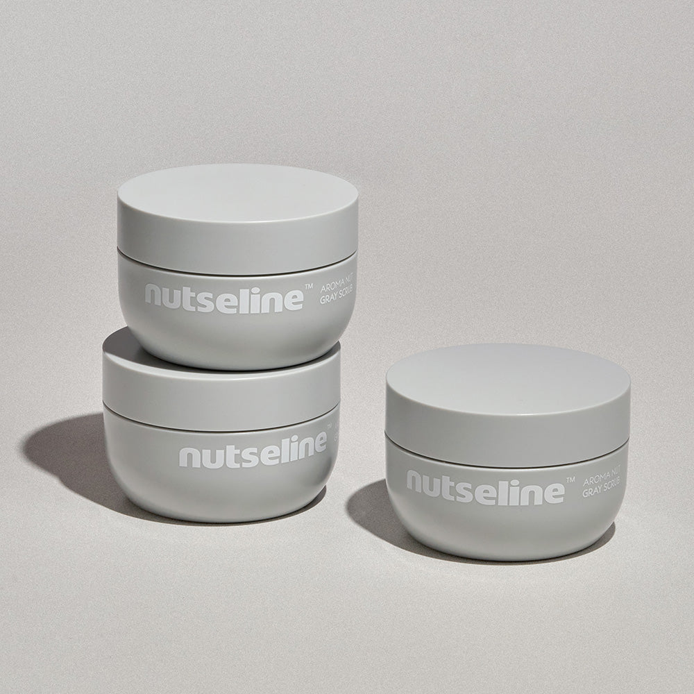 NUTSELINE Aroma Nut Gray Body Scrub 200g disponible sur Ma petite Coree, ton Eshop 100% K-beauty en direct de Seoul