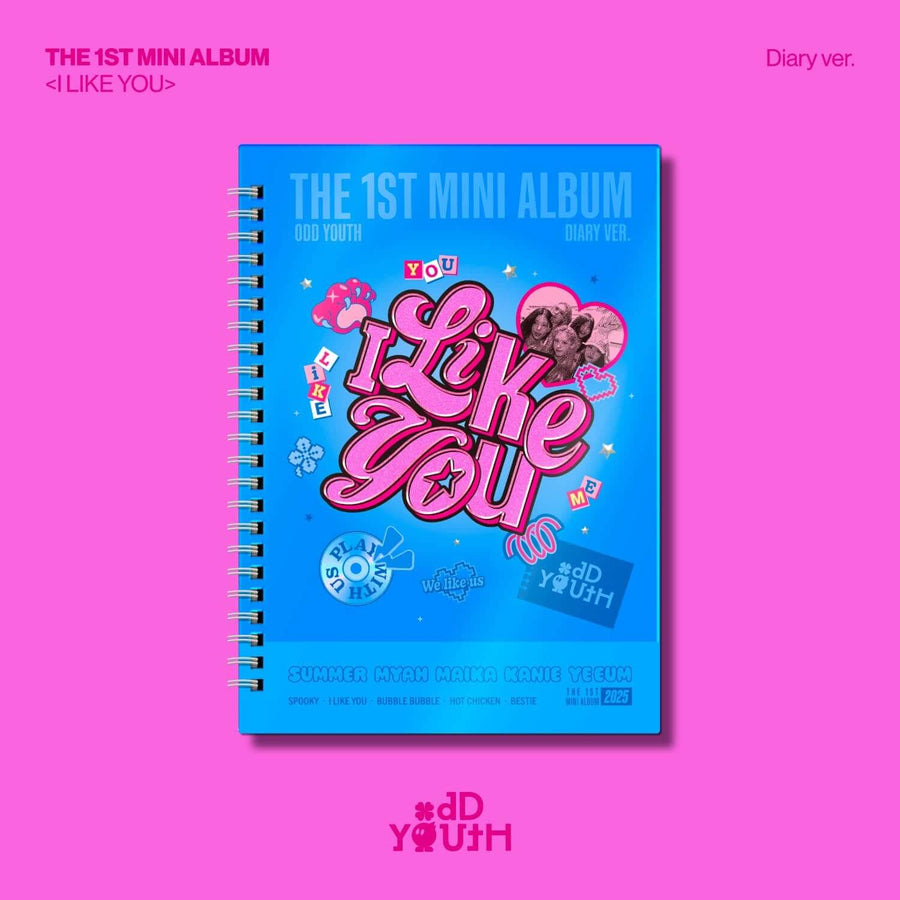 ODD YOUTH - THE 1ST MINI ALBUM [I LIKE YOU] (Diary ver.) - Album Kpop