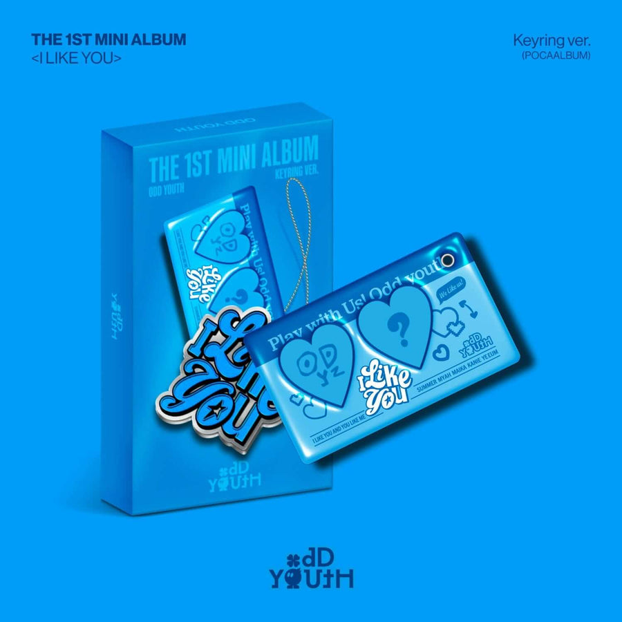 ODD YOUTH - THE 1ST MINI ALBUM [I LIKE YOU] (Keyring ver.) - Album Kpop