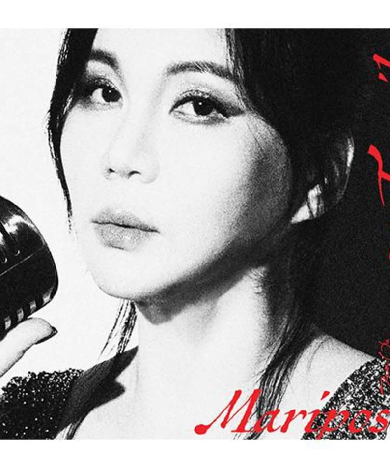 OH SEIN - 1st Album [Tequila Mariposa ] - Album Kpop : cover noir & blanc, portrait avec micro, style mariposa Tequila.