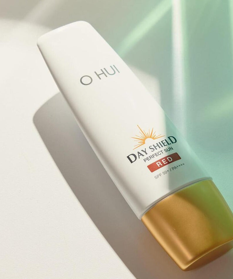 OHUI Day Shield Perfect Sun Red 50ml disponible sur Ma petite Coree, ton Eshop 100% K-beauty en direct de Seoul
