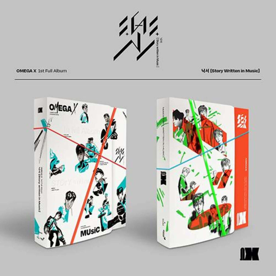 OMEGA X - 1st Album [樂] (Story Written in Music) (SET Ver.) - Album Kpop