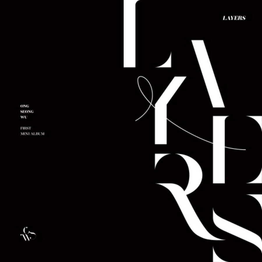 ONG SEONGWU - 1st Album [LAYERS] (BLACK ver.) - Album Kpop