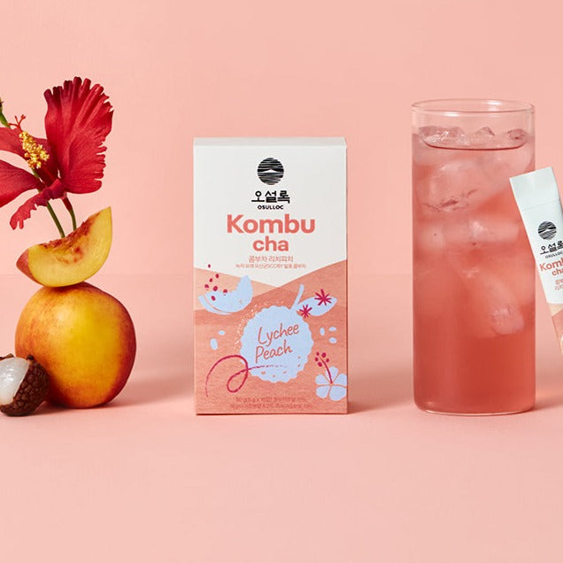 OSULLOC Kombucha Lychee Peach & Cala Mango Set disponible sur Ma petite Coree, ton Eshop 100% K-beauty en direct de Seoul