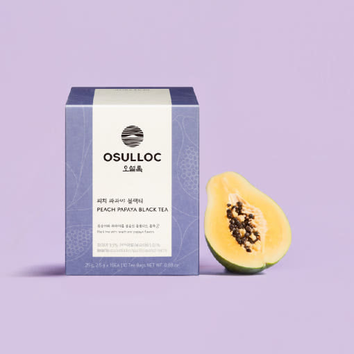 OSULLOC Peach Papaya Black Tea 10p