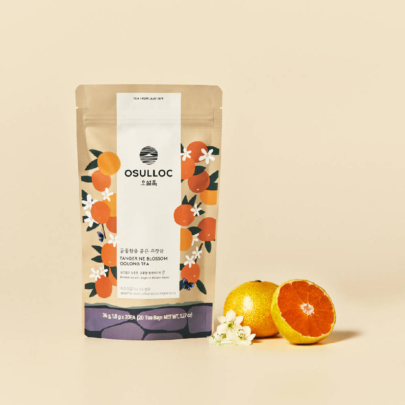 OSULLOC Tangerine Flower Tea 20p disponible sur Ma petite Coree, ton Eshop 100% K-beauty en direct de Seoul