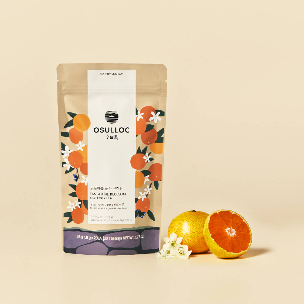 OSULLOC Tangerine Flower Tea 20p disponible sur Ma petite Coree, ton Eshop 100% K-beauty en direct de Seoul