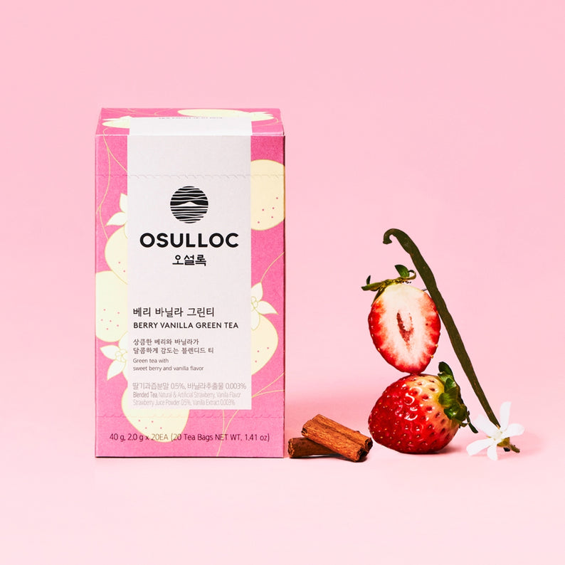 OSULLOC Berry Vanilla Green Tea 20 P